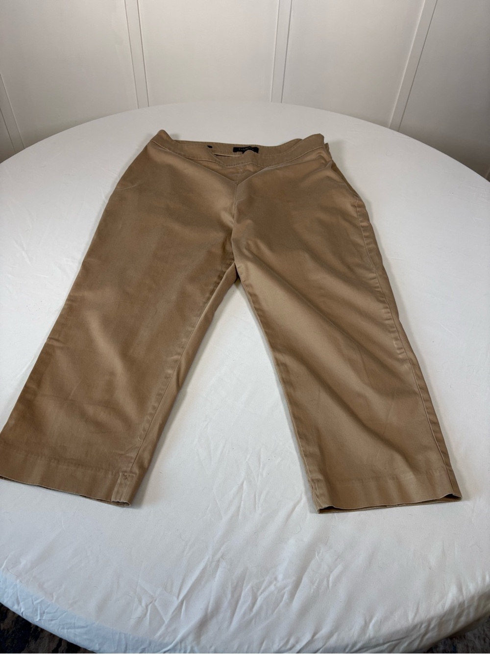 Talbots Khaki Straight-Leg Chinos - Light Brown